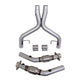 Fits Mustang GT 2-3/4 Full X Pipe W/Converters-1770