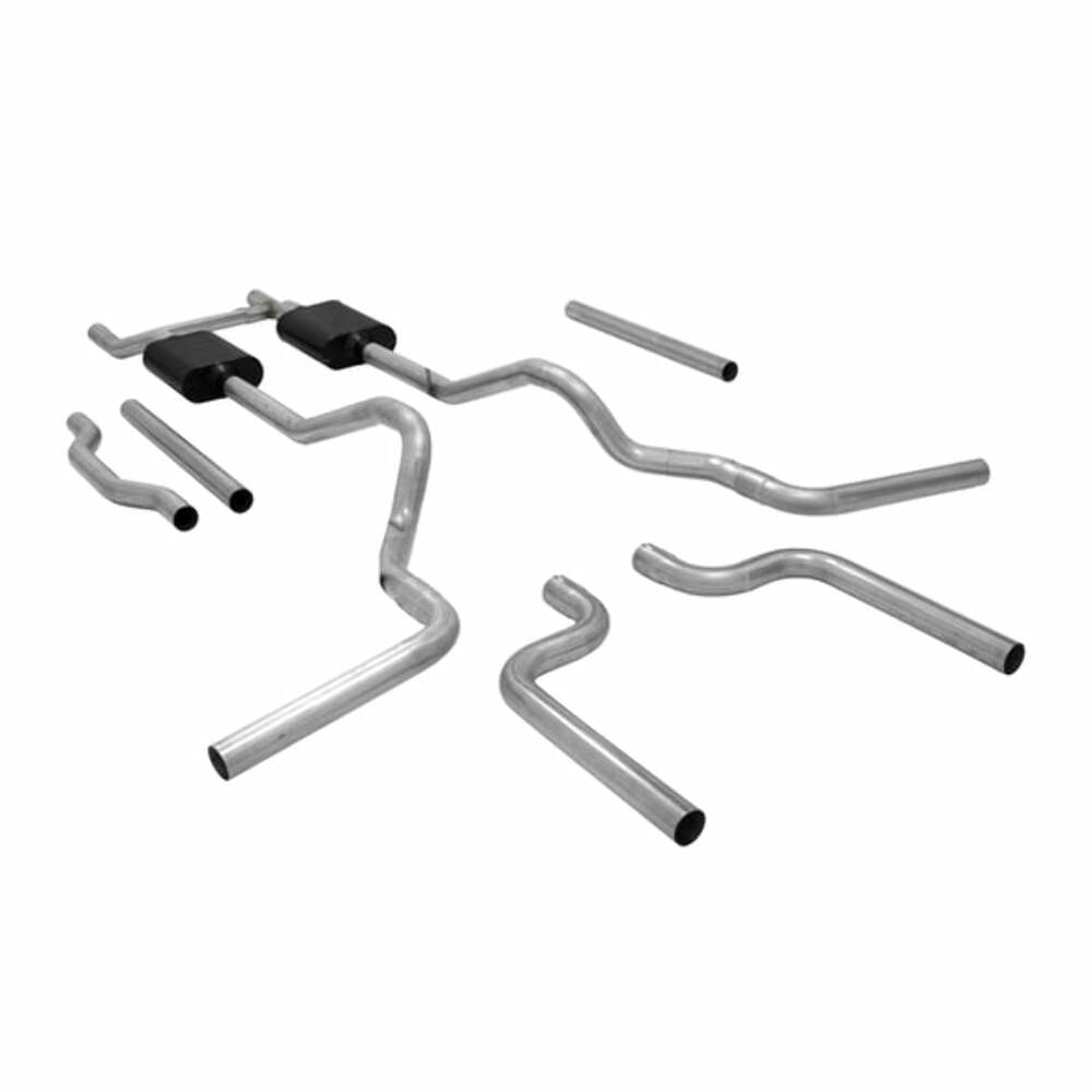 1973-1974 Chevrolet C10 Pickup Crossmember-back Exhaust System Flowmaster Americ