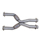 Fits 1987-2004 Mustang Coyote Swap Short Mid X Pipe w/High Flow Catalytic-1786