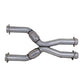 Fits 1987-2004 Mustang Coyote Swap Short Mid X Pipe w/High Flow Catalytic-1786 - Car Part People