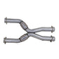 Fits 1987-2004 Mustang Coyote Swap Short Mid X Pipe w/High Flow Catalytic-1786