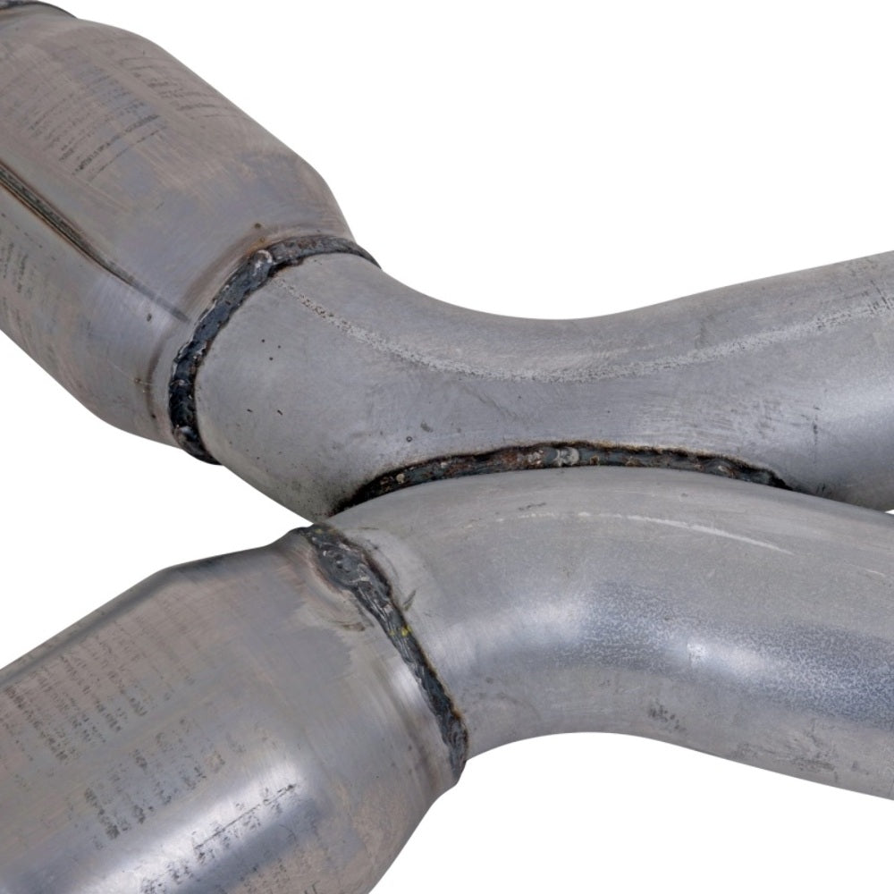 Fits 1987-2004 Mustang Coyote Swap Short Mid X Pipe w/High Flow Catalytic-1786 - Car Part People