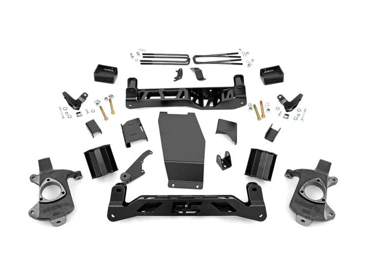 Fits GMC Sierra 1500 Denali (14-18) 5" Lift Kit Mag-ride Alu/Stamp Steel 17901