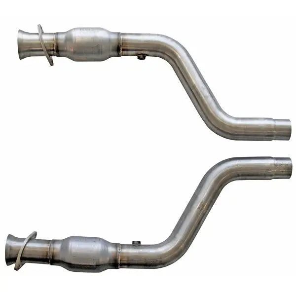 Fits 2005-10 Challenger 3.5L V6 2.5" Short Mid Pipe w/High Flow Converters 40551