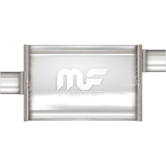 Exhaust Muffler for 4 X 9in. Oval Straight-Through Performance Exhaust Muffler MagnaFlow 14325