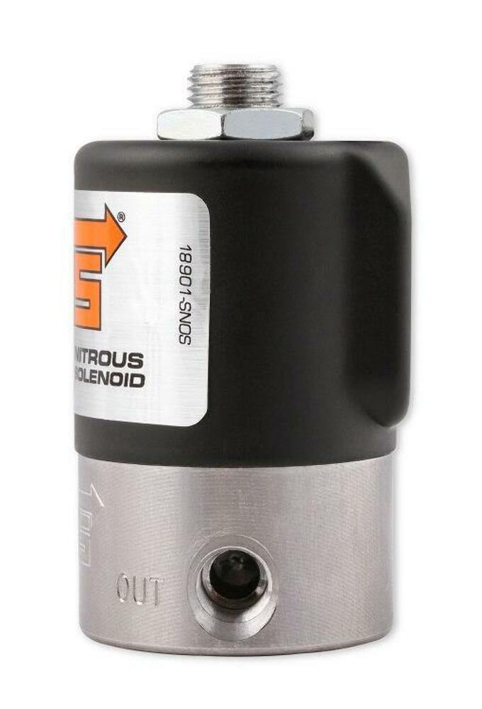 NOS Nitrous Solenoid - Black - 18000BNOS