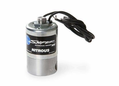 NOS 18018NOS Sniper Nitrous Solenoid 250 Max HP 1/4 NPT Inlet 1/8 NPT Outlet