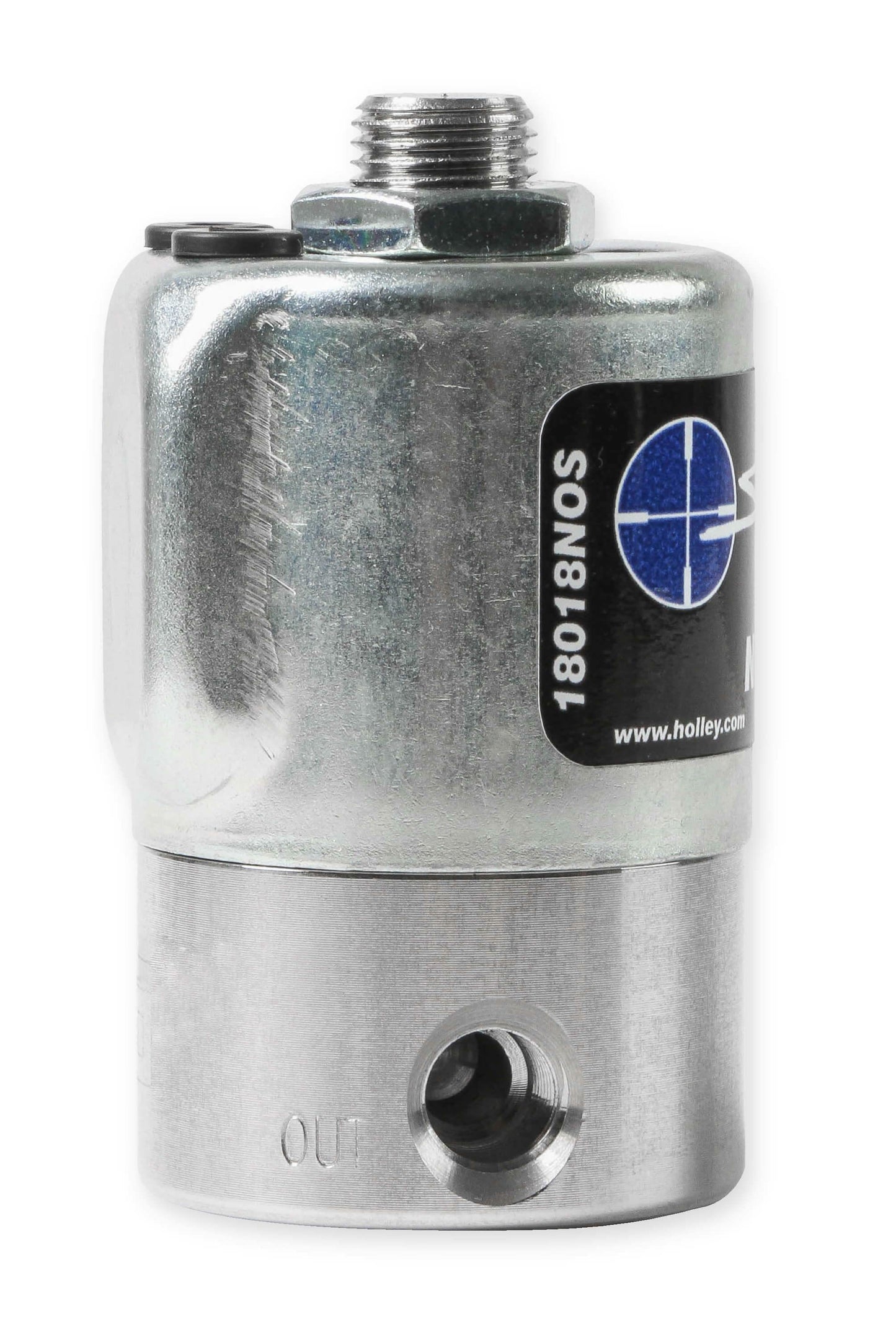 NOS 18018NOS Sniper Nitrous Solenoid 250 Max HP 1/4 NPT Inlet 1/8 NPT Outlet