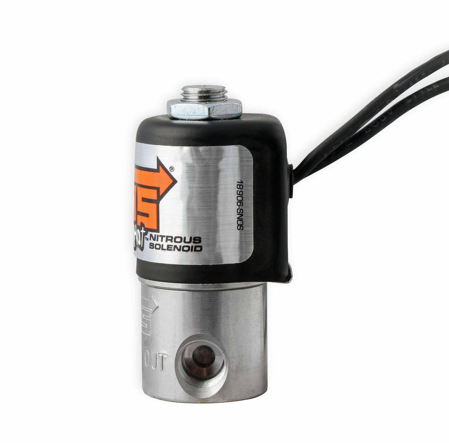 NOS Nitrous Solenoid - Black - 18020BNOS