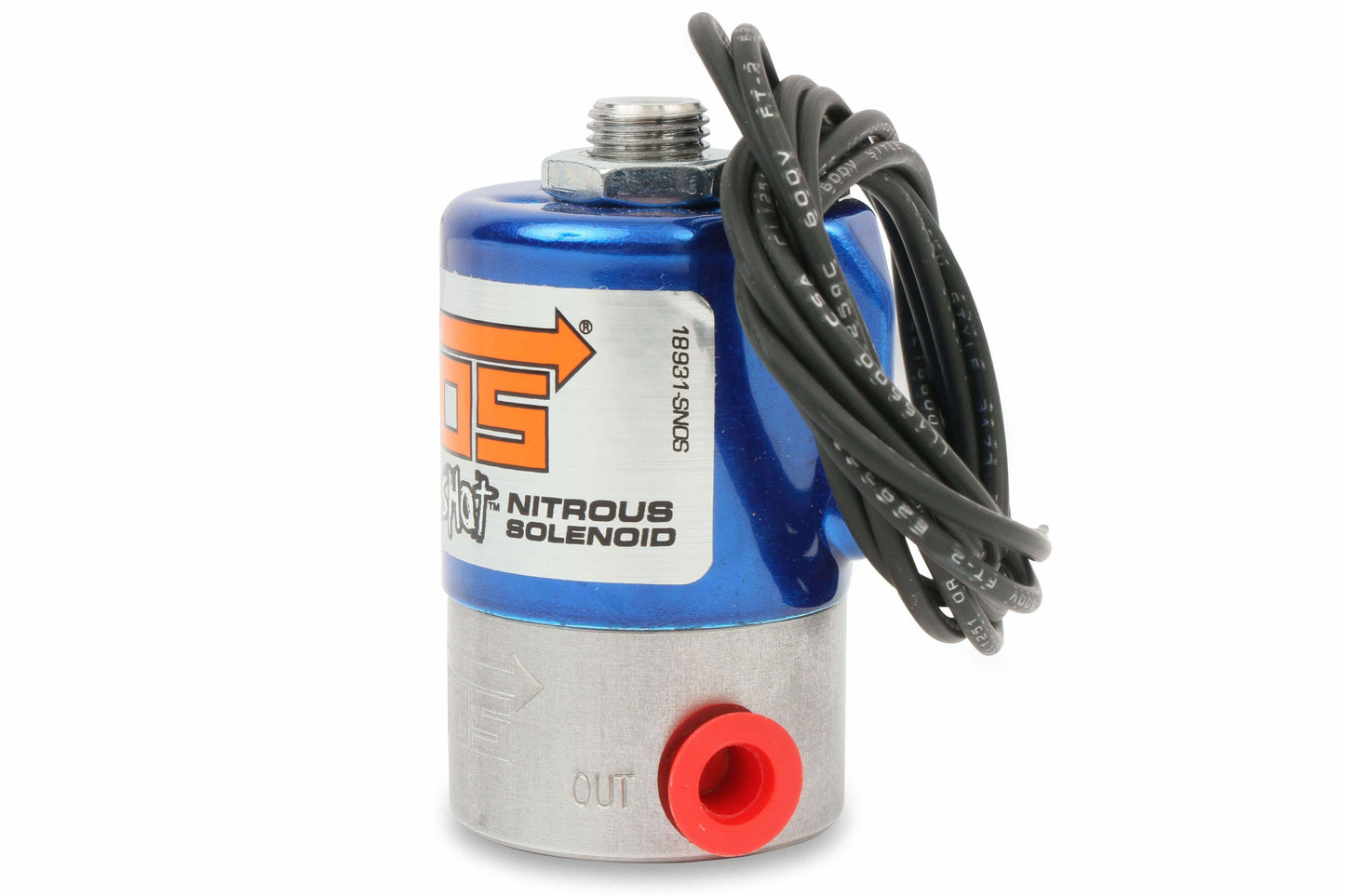 NOS 18045NOS Super Pro-Shot Nitrous Solenoid Universal- 400HP Flow Limit
