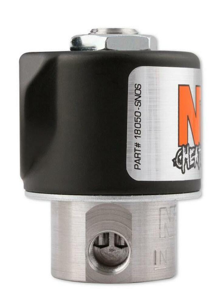 NOS Fuel Solenoid - Black - 18050BNOS