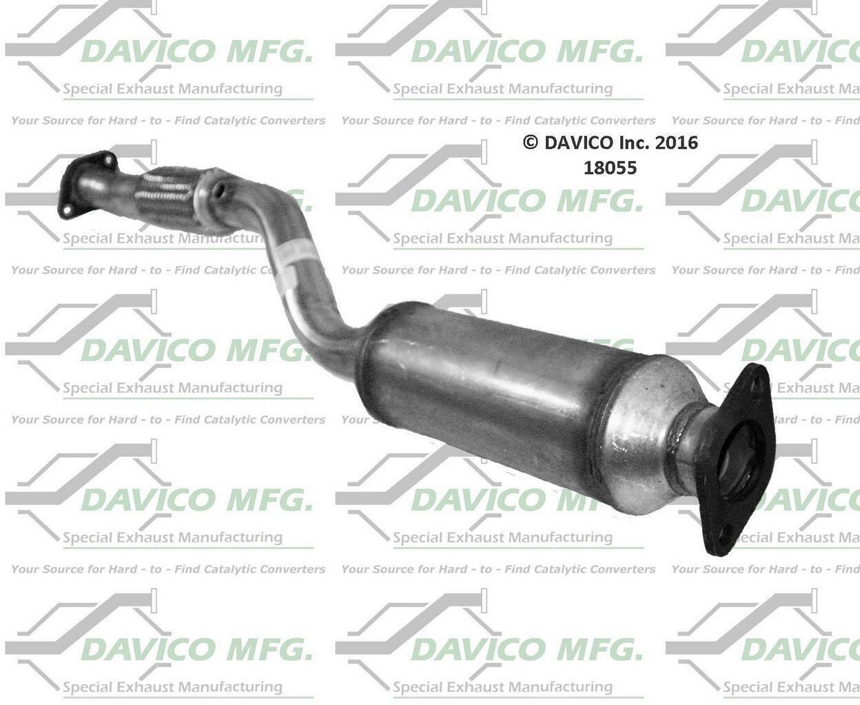 2001-2005 Hyundai Elantra Catalytic Converter 18055