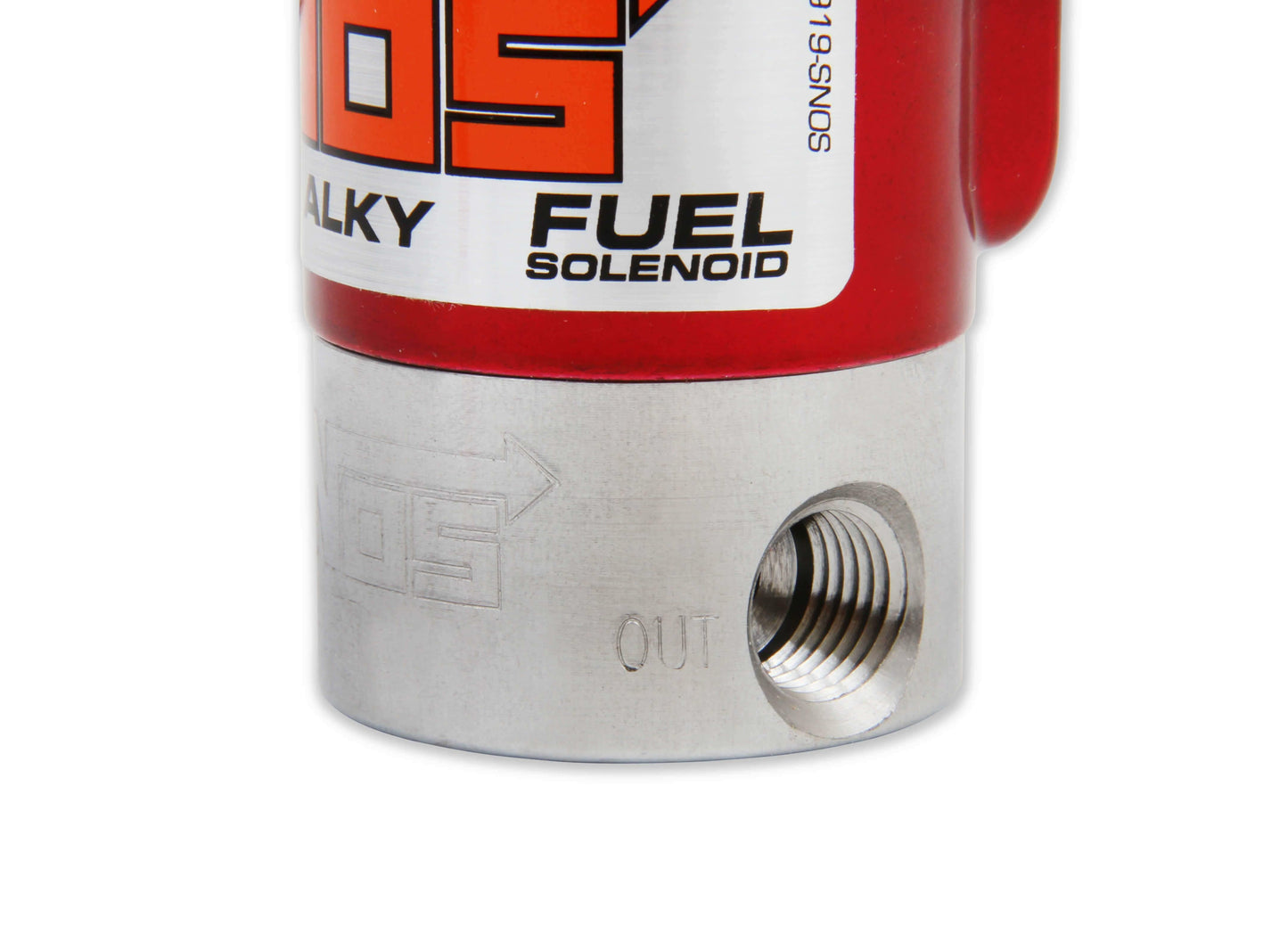 NOS 18060NOS NOS Fuel Solenoid - Red