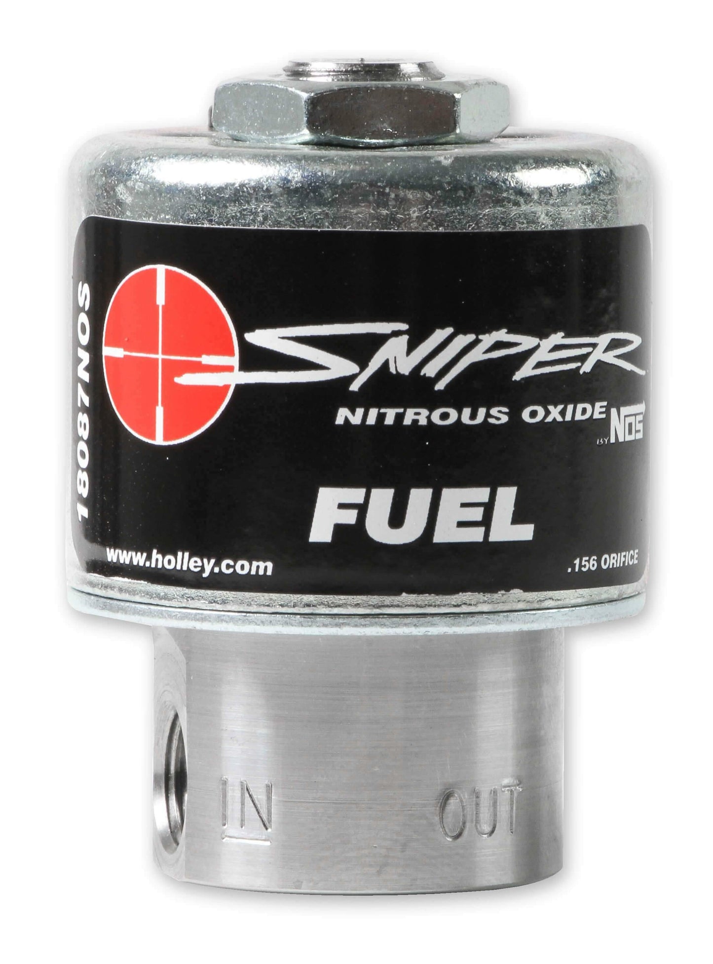 NOS 18087NOS Sniper Fuel Solenoid 400 Max HP 1/8 NPT Inlet 1/8 NPT Outlet