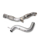 Fits 2015-23 Mustang 2.3L 3" High Flow Down Pipe w/High Flow Catalytic-1809 - Car Part People
