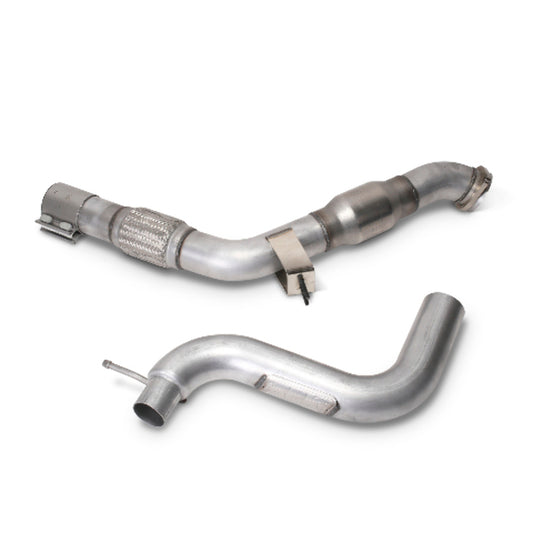 Fits 2015-23 Mustang 2.3L 3" High Flow Down Pipe w/High Flow Catalytic-1809 - Car Part People