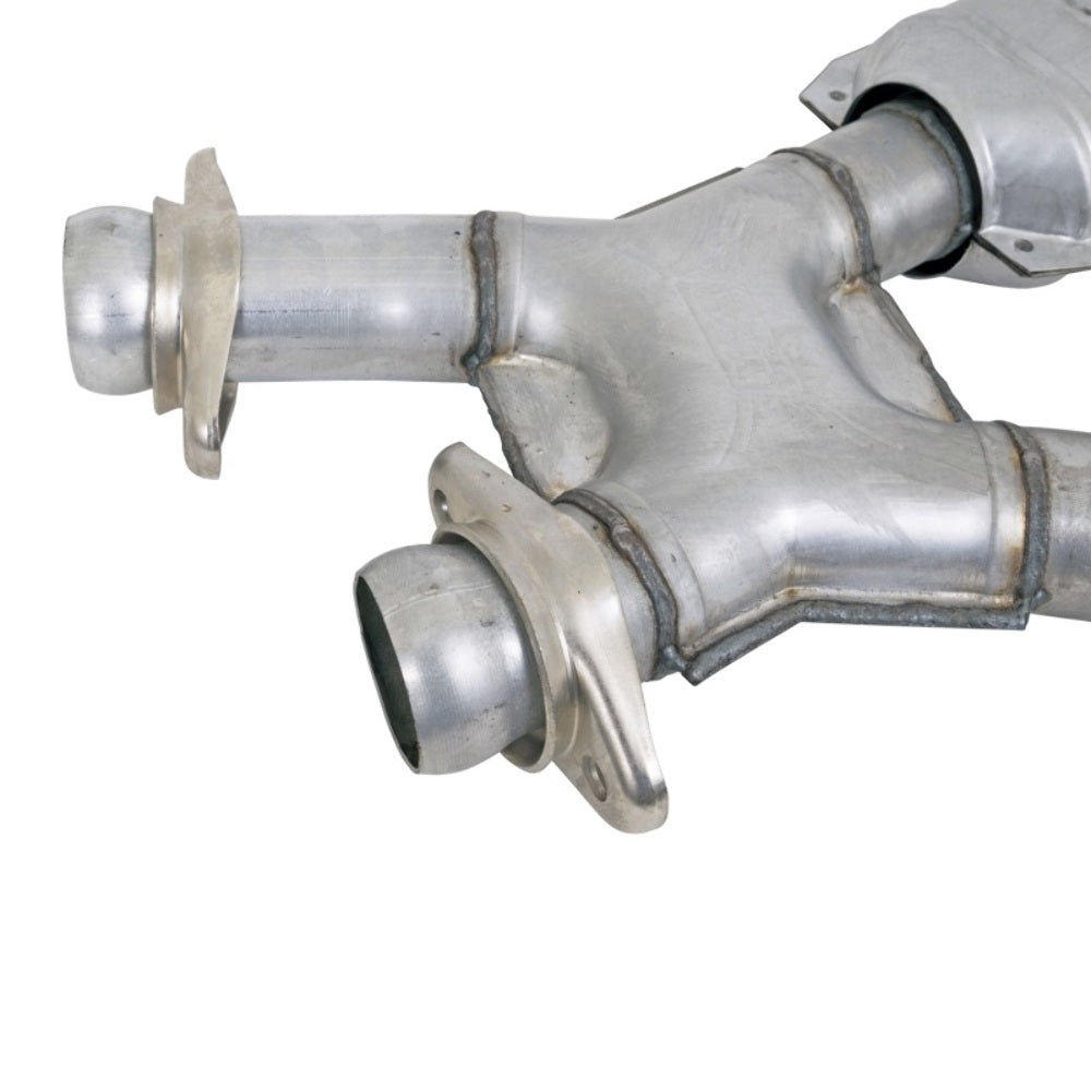 Fits 1979-1993 Mustang 5.0 Short Mid X Pipe W/ Cats For 1531/15310 Headers-1810 - X Pipe Car Part People