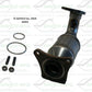 2005-2006 Nissan Altima Catalytic Converter 18201