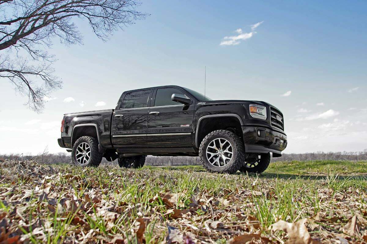 Fits GMC Sierra 1500 Denali 4WD (14-18) 5" Lift Kit Magneride Cast Steel 18300