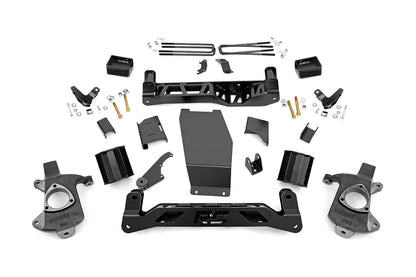 Fits GMC Sierra 1500 Denali 4WD (14-18) 5" Lift Kit Magneride Cast Steel 18300