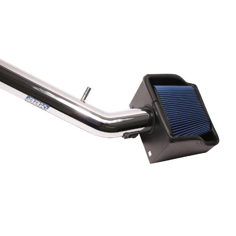 Fits 2010-2014 Ford F150 Raptor 6.2L Cold Air Induction System-Chrome-1831