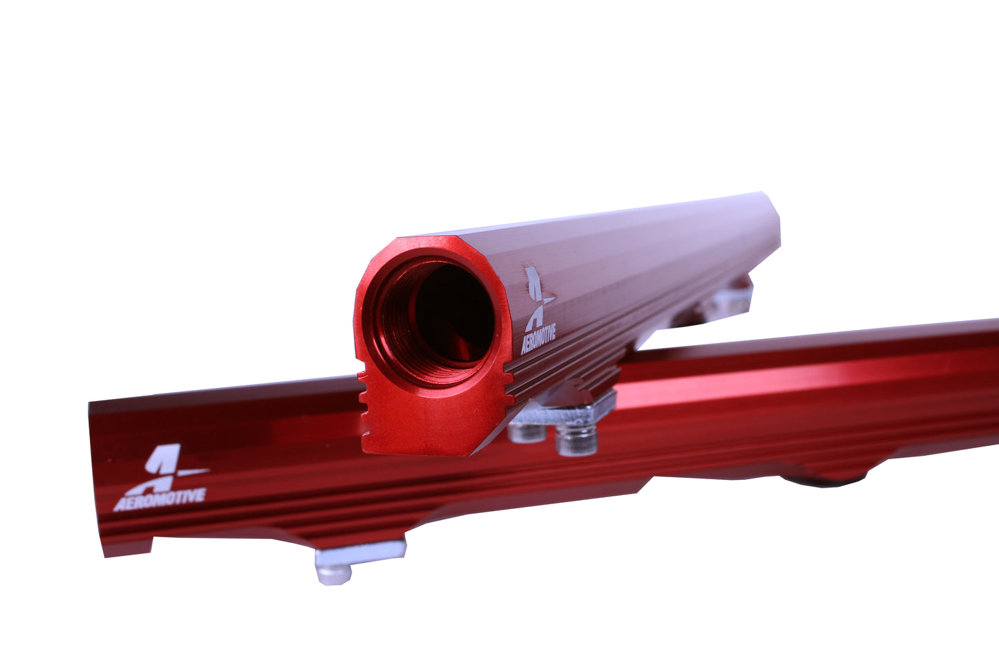 Fuel Injection Fuel Rail EFI Fuel Rail Universal Fit Aeromotive 14115-BGPL