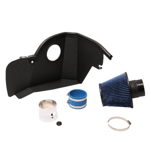 Fits 2015-2017 Mustang 2.3L Ecoboost Cold Air Intake Kit (Powder Chrome)-1850 - Car Part People