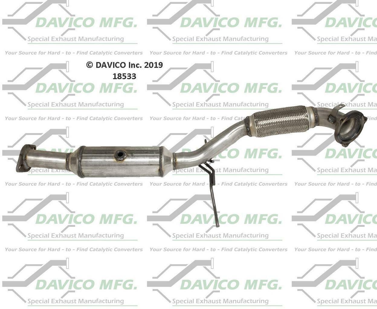 2012-2016 Volvo S60 Catalytic Converter 18533