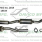 2012-2017 Mitsubishi Lancer Catalytic Converter 18534