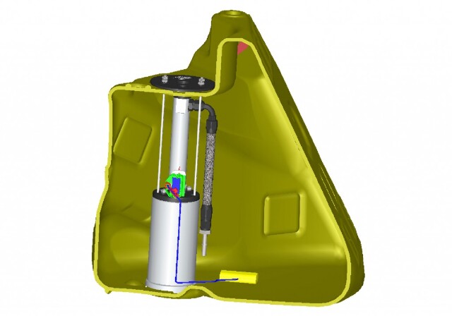 Electric Fuel Pump High Flow EFI Performance Vehicle Specific Fit Aeromotive 18671-BGPL
