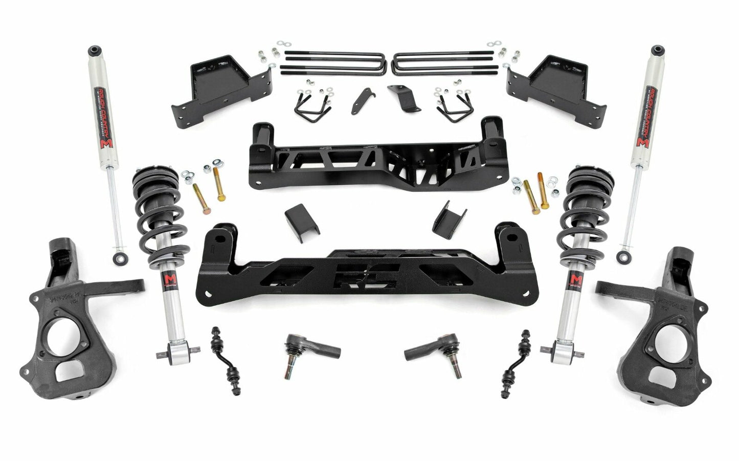 Fits Chevy/GMC 1500(14-18 & Classic) 7" Lift Alu/Stamp Steel M1 Strut/M1 18740