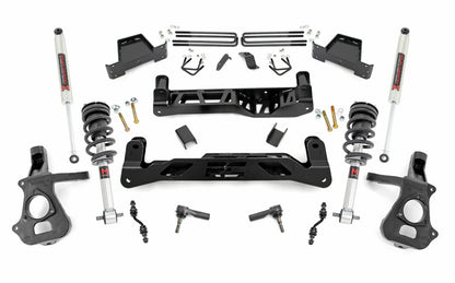Fits Chevy/GMC 1500(14-18 & Classic) 7" Lift Alu/Stamp Steel M1 Strut/M1 18740