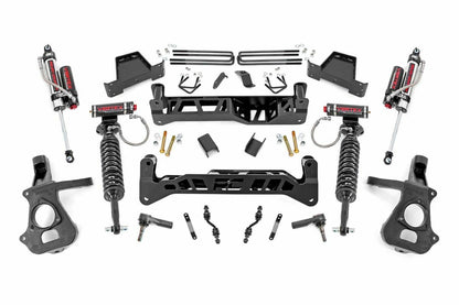 Fits Chevy/GMC 1500 (14-18 & Classic) 7" Lift Kit Alum/Stamp Steel Vertex 18750