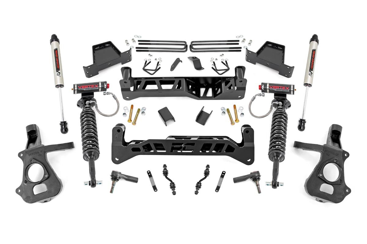 Fits Chevy/GMC 1500(14-18 & Classic) 7" Lift Kit Alu/Stamp Steel Vertex/V2 18757