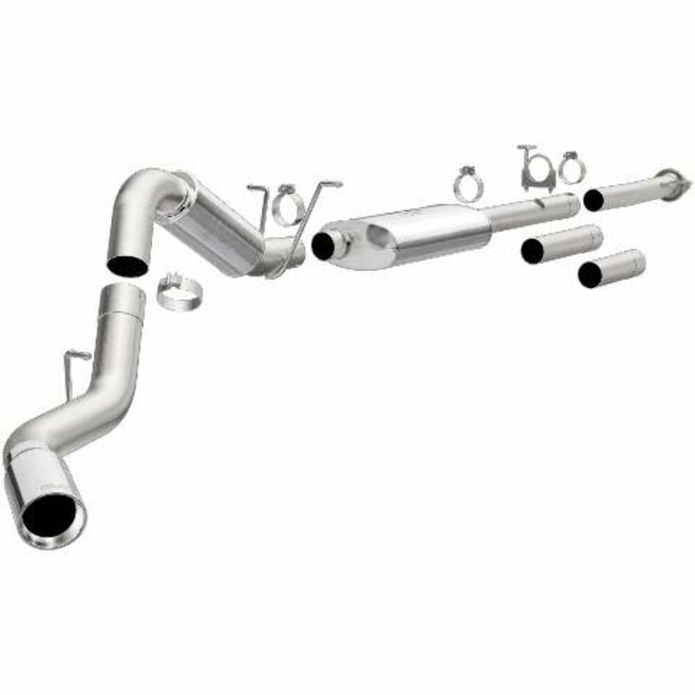 2011-2019 Chevrolet Silverado 2500 HD System Street Cat-Back 19026 Magnaflow - Cat Back Exhaust Car Part People
