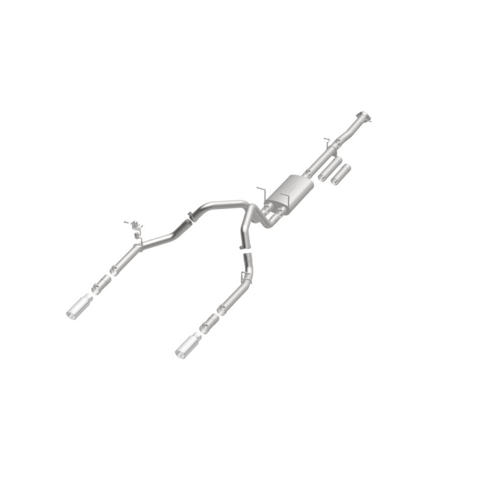 2011-2019 Chevrolet Silverado 2500 HD System Street Cat-Back 19027 Magnaflow - Cat Back Exhaust Car Part People
