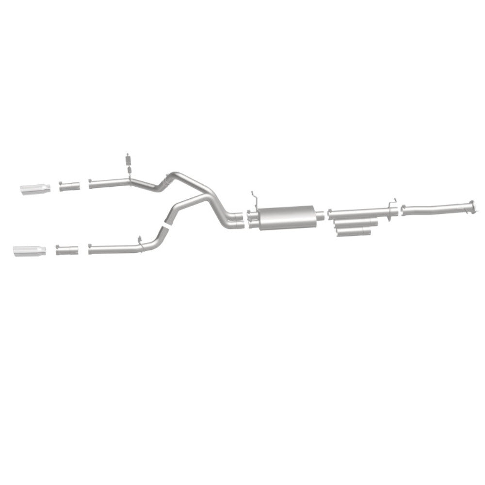 2011-2019 Chevrolet Silverado 2500 HD System Street Cat-Back 19027 Magnaflow - Cat Back Exhaust Car Part People