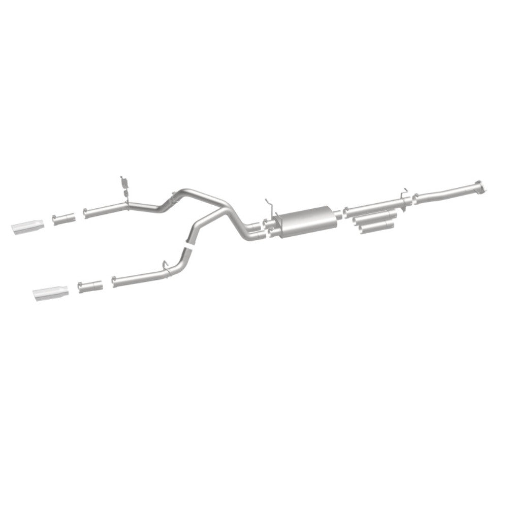 2011-2019 Chevrolet Silverado 2500 HD System Street Cat-Back 19027 Magnaflow - Cat Back Exhaust Car Part People