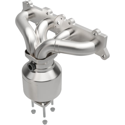Catalytic Converter with Integrated Exhaust Manifold for HM Grade Federal / EPA Compliant Direct-Fit Manifold Catalytic