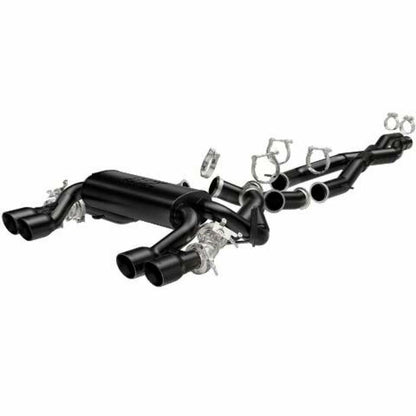 2015-2018 BMW M3 System Sport Cat-Back Black 19187 Magnaflow - Cat Back Exhaust Car Part People