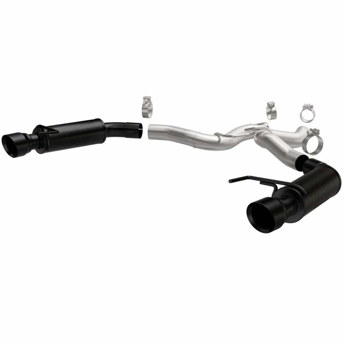 2015-2017 Ford Mustang System Competition Axle-Back Black 19255 Magnaflow - Axle Back Exhaust Car Part People