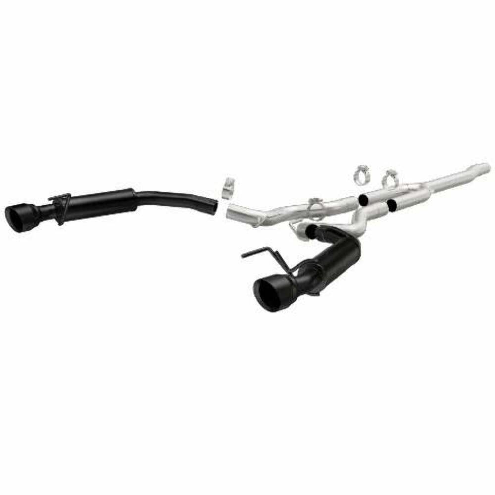 2015-2021 Ford Mustang System Competition Cat-Back Black 19256 Magnaflow - Cat Back Exhaust Car Part People