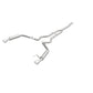 2015-2021 Ford Mustang System Competition Cat-Back Black 19256 Magnaflow - Cat Back Exhaust Car Part People