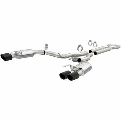 2015-2020 Ford Mustang System Competition Cat-Back Carbon Fiber 19299 Magnaflow - Cat Back Exhaust Car Part People
