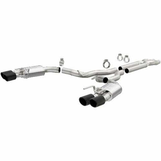 2015-2020 Ford Mustang System Competition Cat-Back Carbon Fiber 19299 Magnaflow - Cat Back Exhaust Car Part People