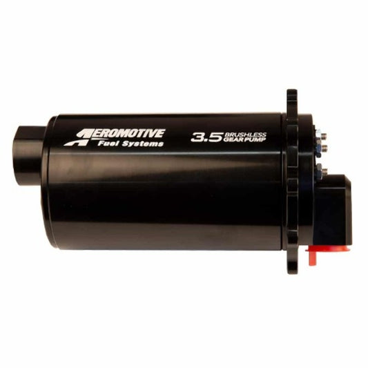 Aeromotive 19321 Fuel Pump, TVS Universal In-Tank 90-Deg Outlet BL Spur Gear 3.5 - Fuel Pump Car Part People