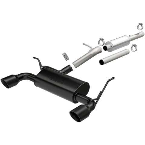 2012-2017 Jeep Wrangler System Street Cat-Back Black 19327 Magnaflow