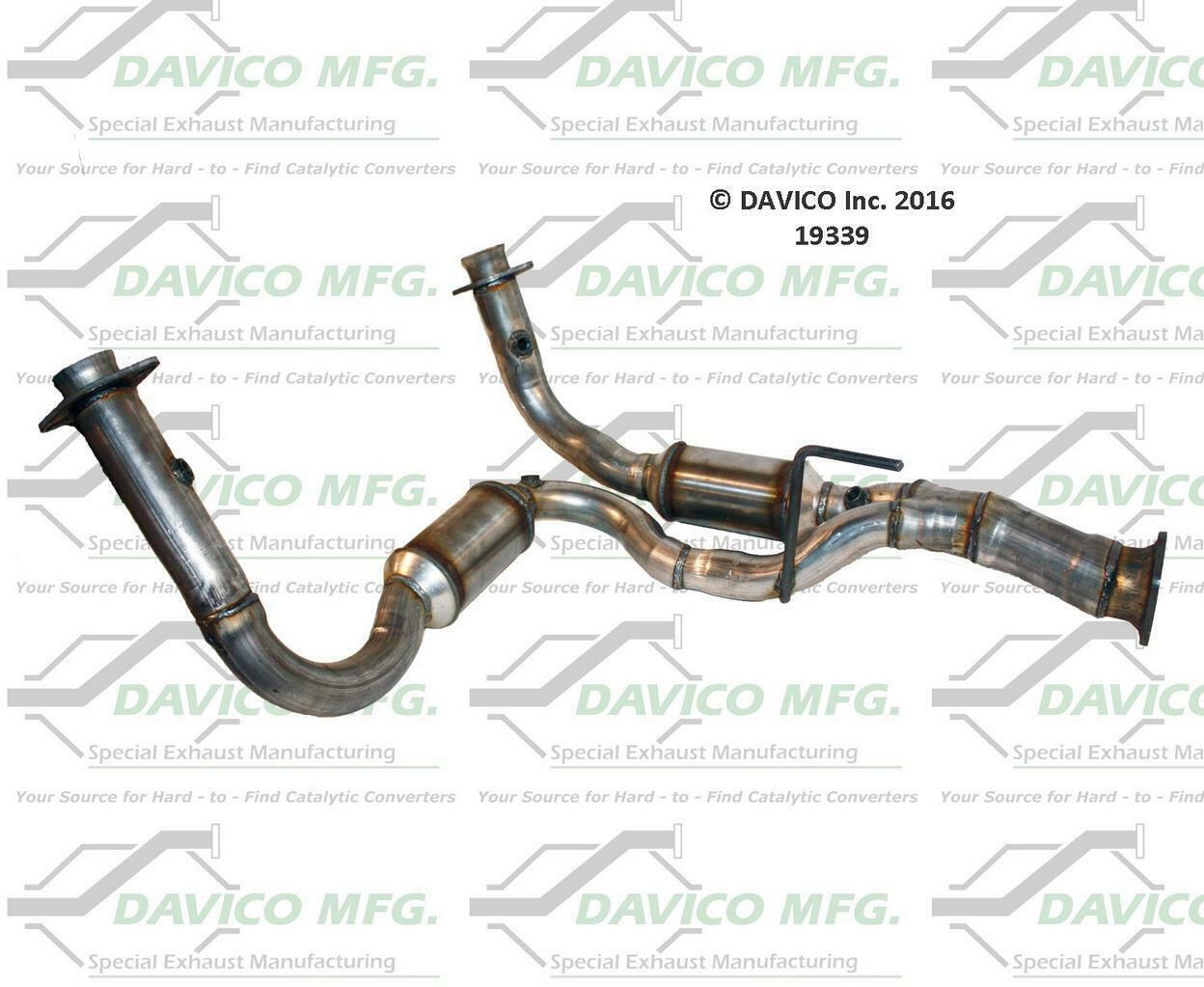 2005-2010 Jeep Grand Cherokee Catalytic Converter 19339