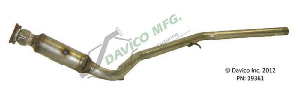 2008-2010 Chrysler Town & Country Catalytic Converter 19361