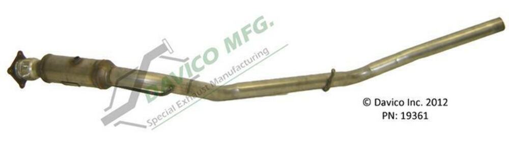 2008-2010 Chrysler Town & Country Catalytic Converter 19361